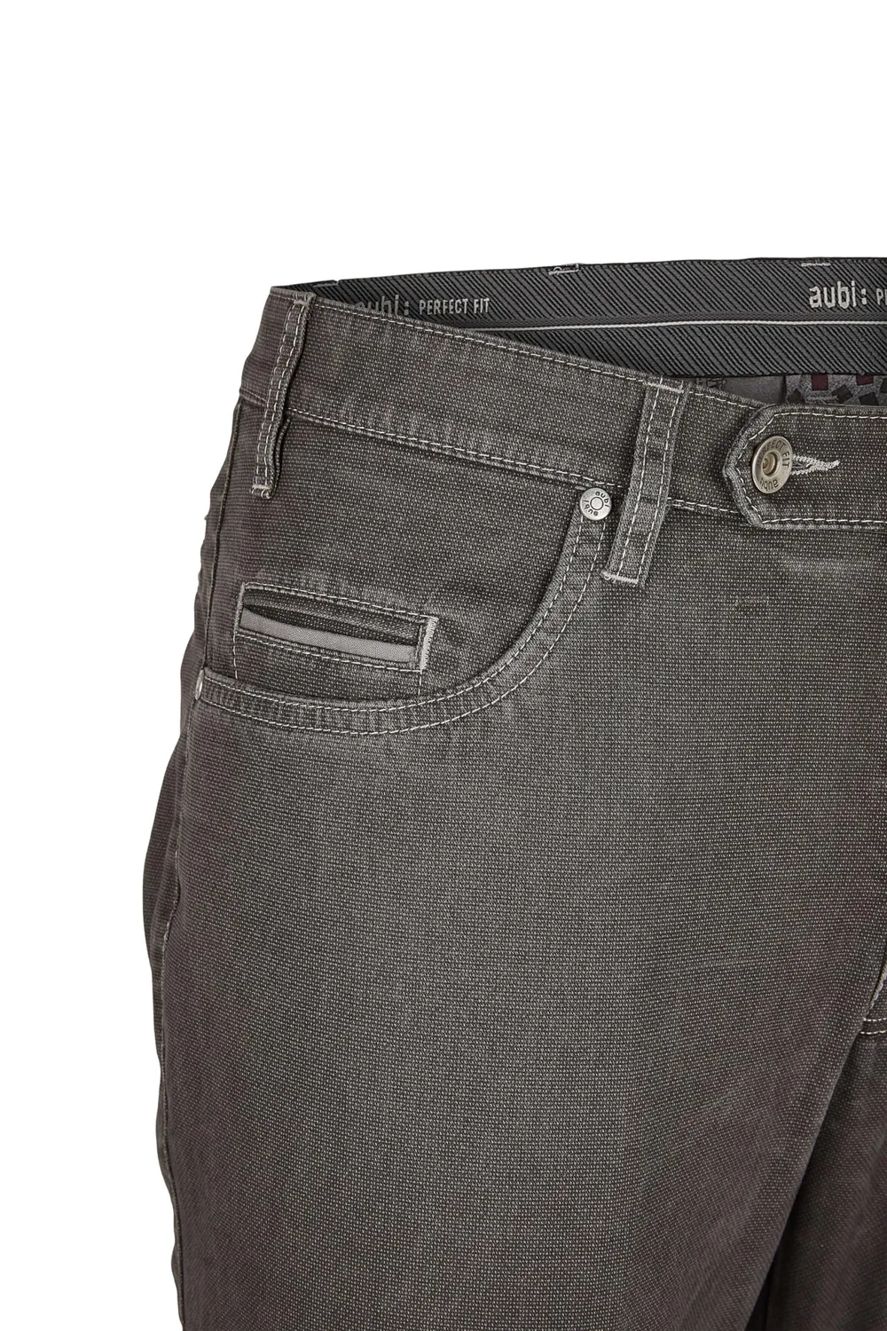 Aubi Mikrostruktur 577 Baumwollhose Herren Stretch