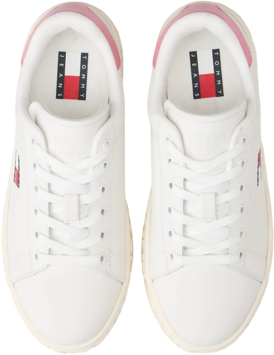 Tommy Jeans Flatform Sneaker Damen Weiß Gr. 42 Plateausohle