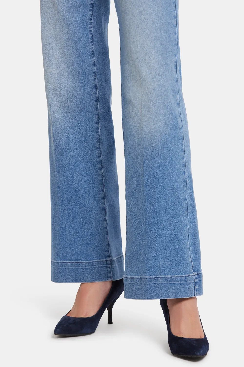 NYDJ Teresa Trouser Wide-Leg Jeans Everly hoher Bund