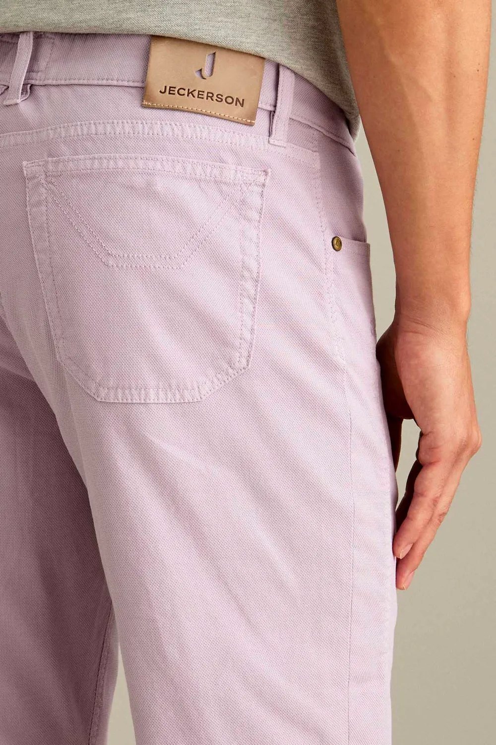 Jeckerson Jayden Bermudashorts Glyzinie Hell Stretch