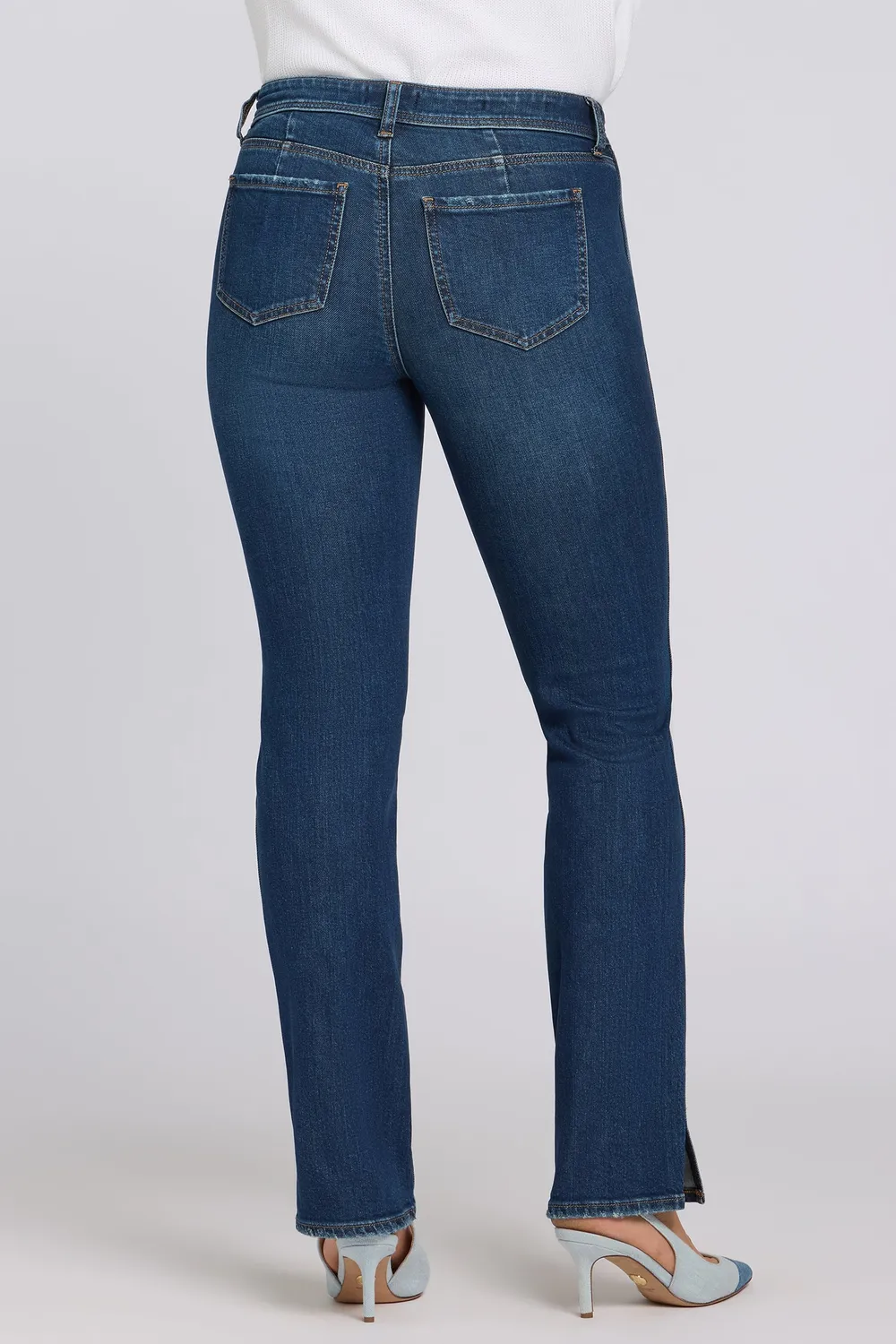 NYDJ Marilyn Straight Jeans Petite Sunset Villa