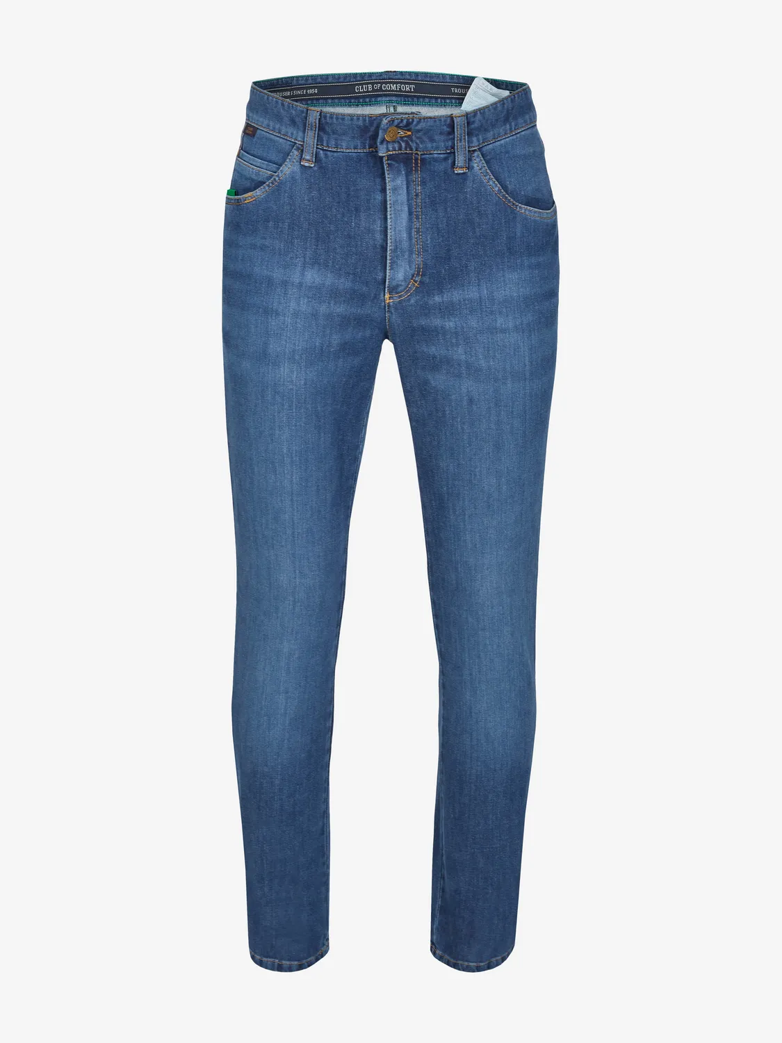 Club of Comfort Henry 7054 Jeans blau gewaschen 360 Stretch