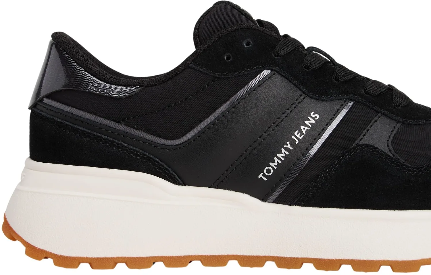 Tommy Jeans Cleated Runner Sneaker Damen Wildleder