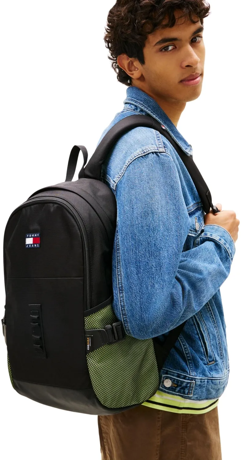 Tommy Jeans Outdoor Backpack Rucksack schwarz Nylon
