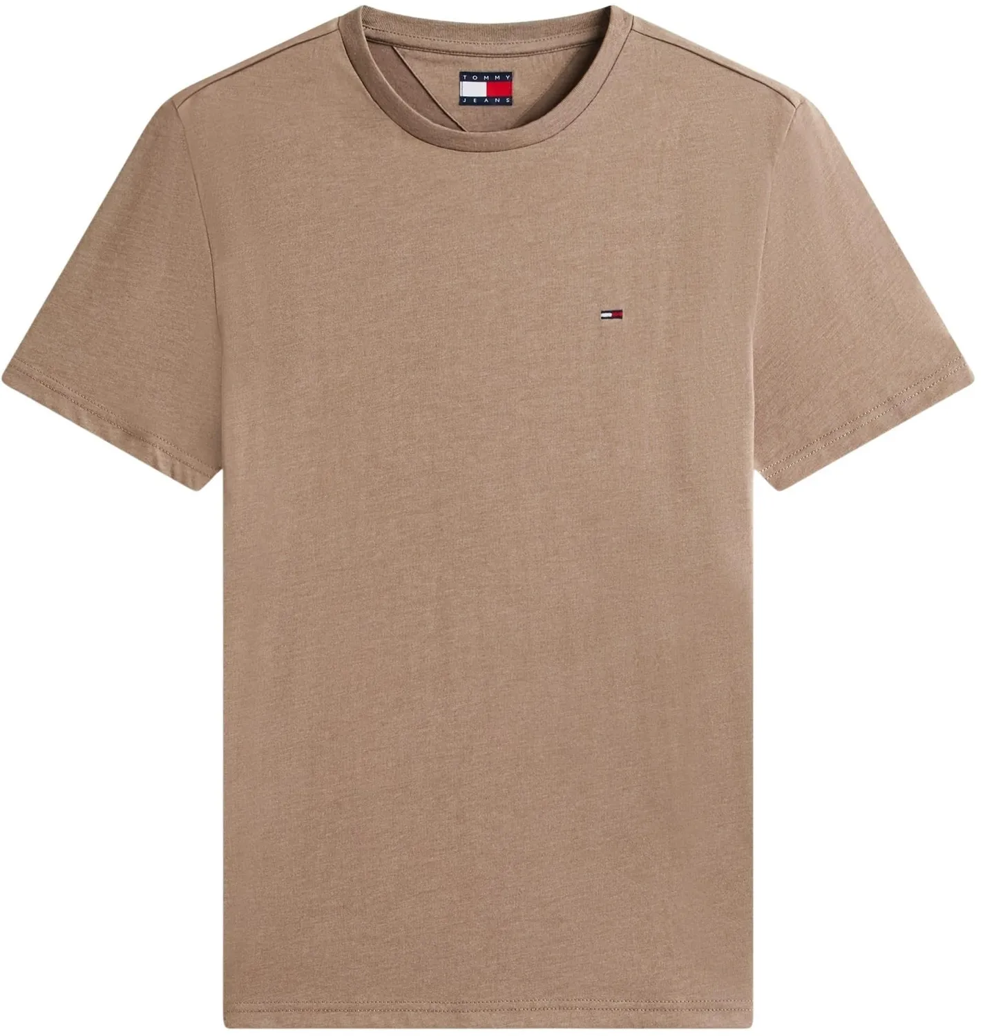Tommy Jeans Tee T-Shirt Herren Rundhals Baumwolle Blau