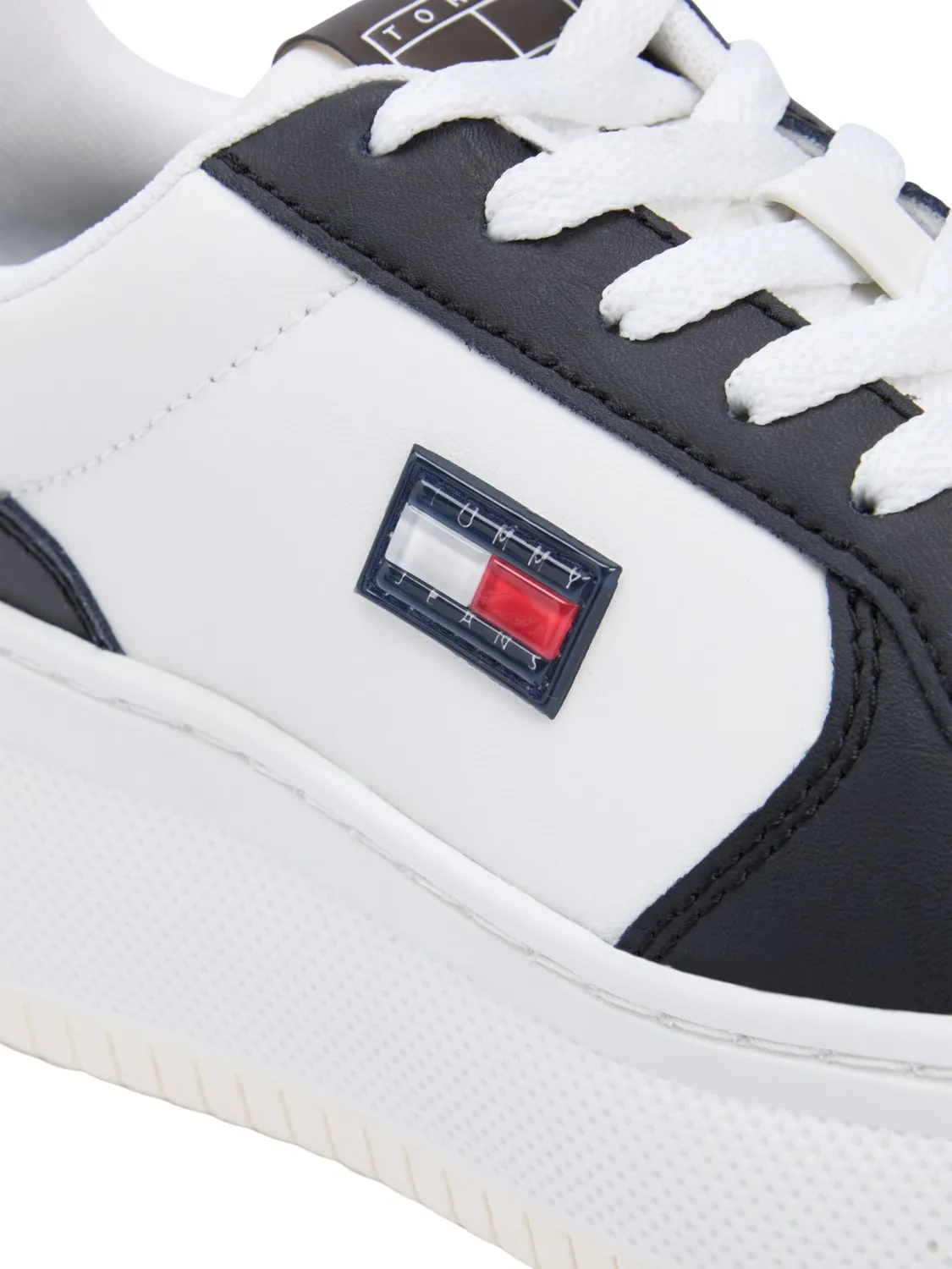 Tommy Jeans TJW Basket Flatform Sneaker Damen Weiß 38