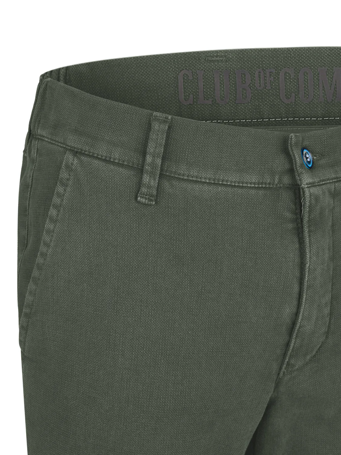 Club of Comfort Foxx 8214 Chino dunkelgrün Slim Fit
