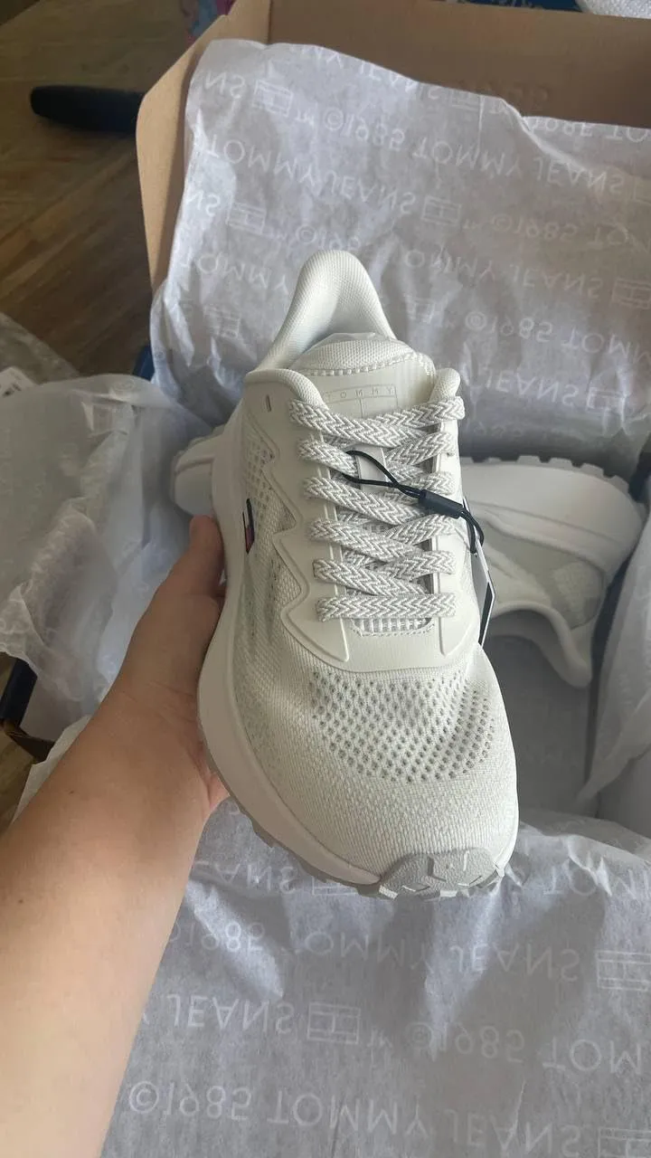Tommy Jeans TJW Sporty Knit Runner EN0EN02962 Sneaker Gr.39 Strick