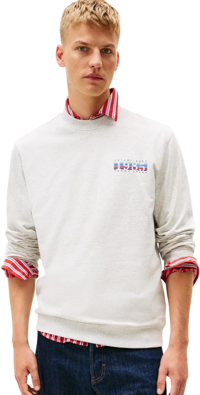 Tommy Jeans TJM DM0DM22377 Sweatshirt Herren weich