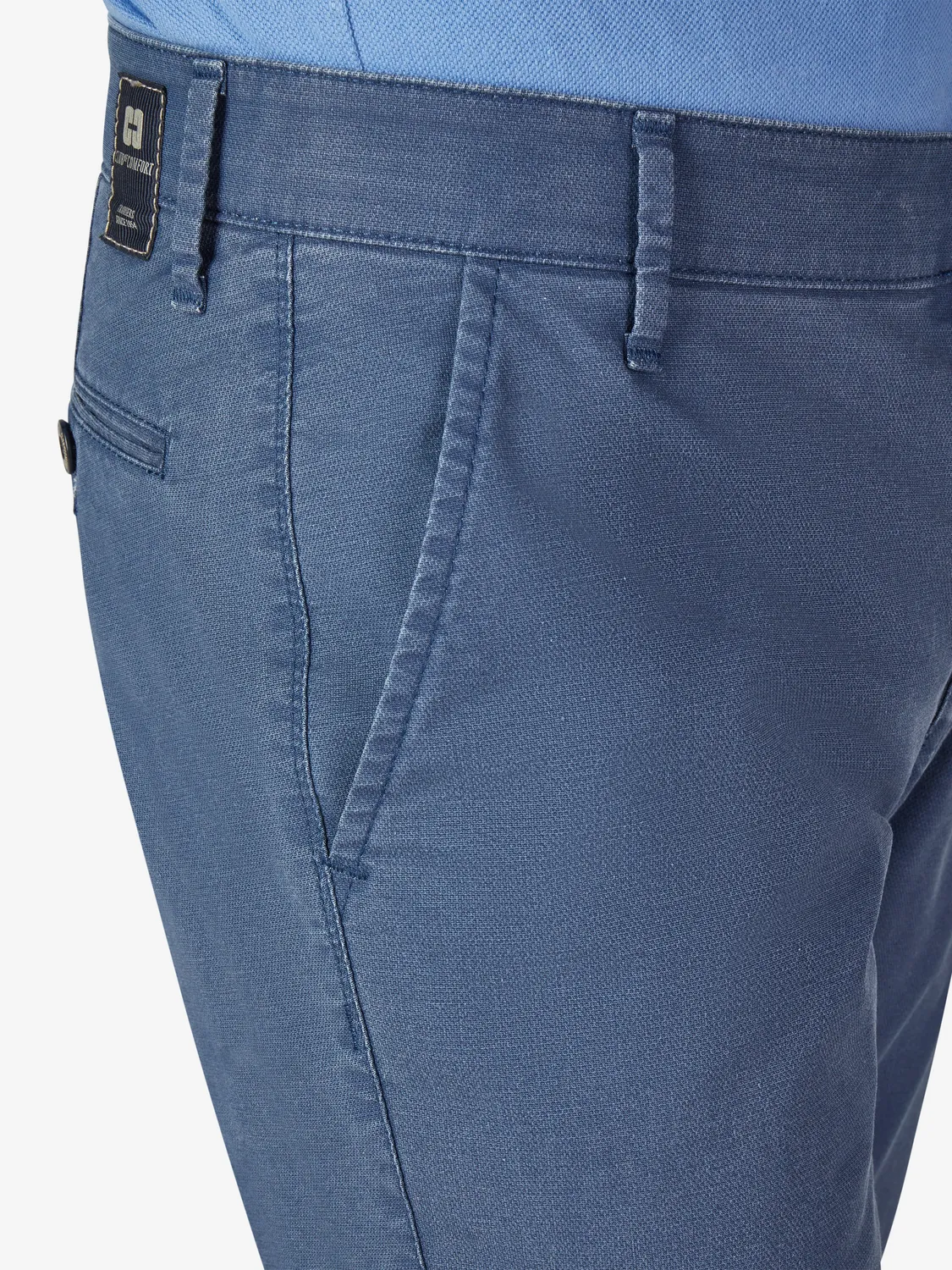 Club of Comfort Garvey 8108 Hose blau Mikrostruktur