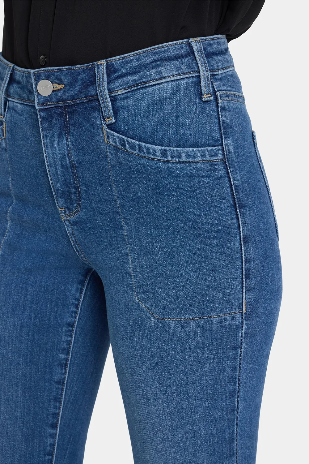 NYDJ Sheri Slim Jeans Opera Blue Petite Indigo