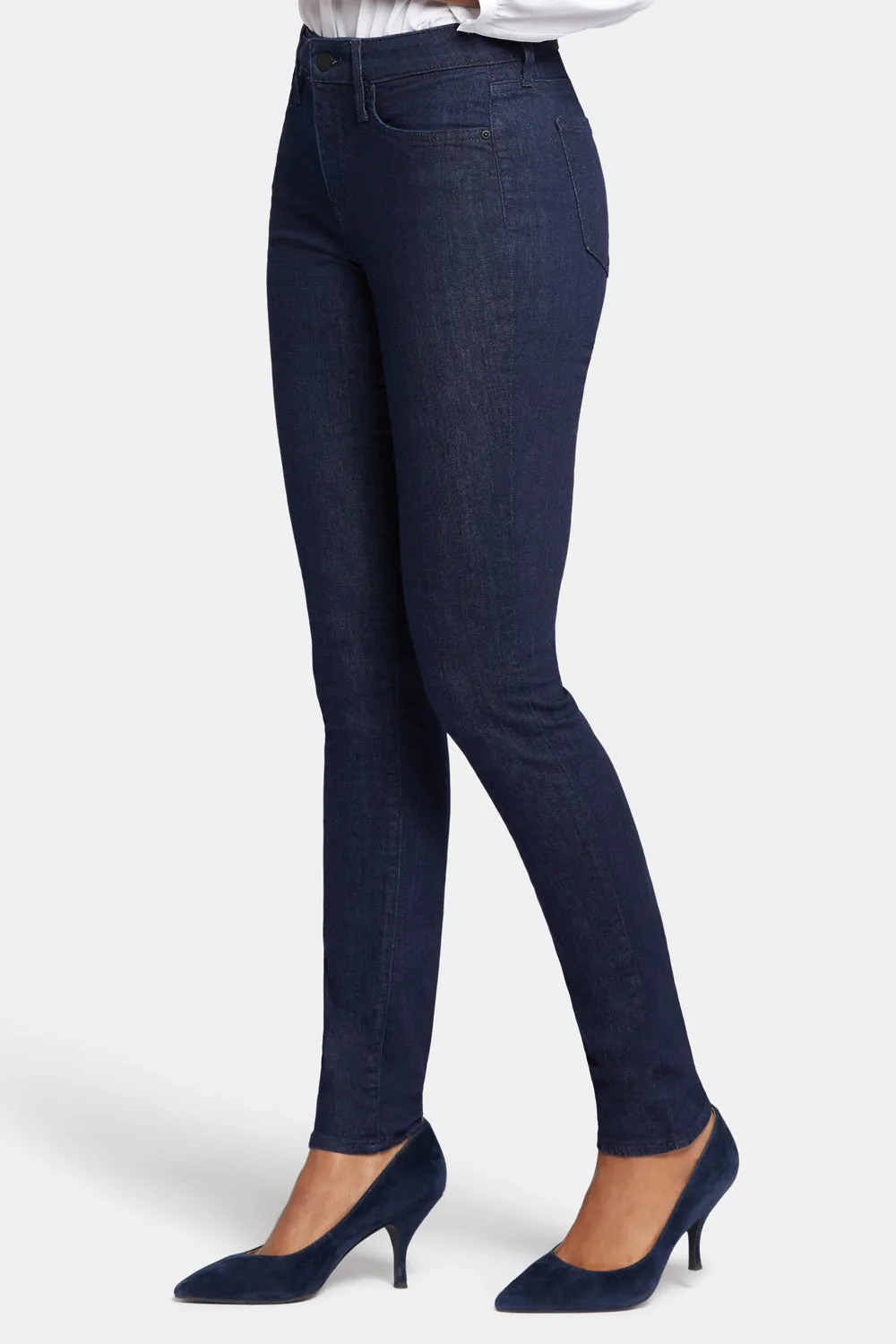 NYDJ Alina Skinny Jeans Rinse Dunkelblau