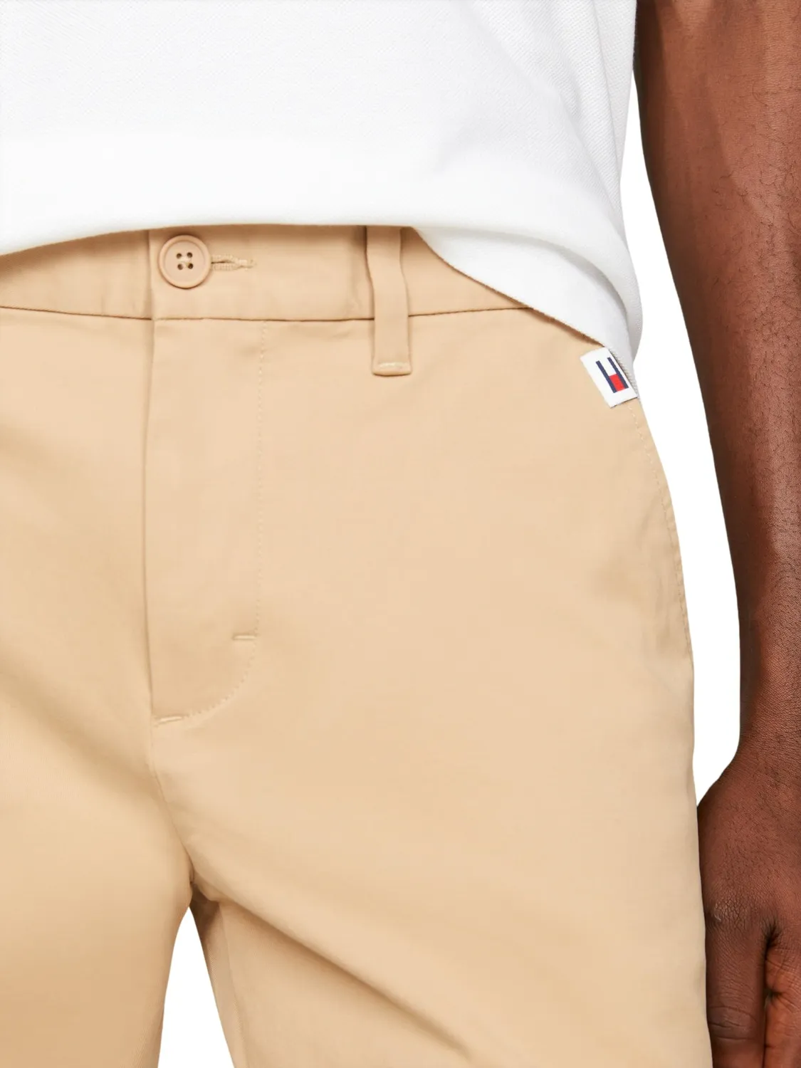 Tommy Jeans Austin Stretch Herren Chino Beige Slim
