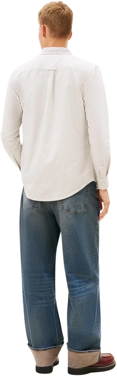 Tommy Jeans Stripe Oxford Herren Hemd Slim Fit gestreift