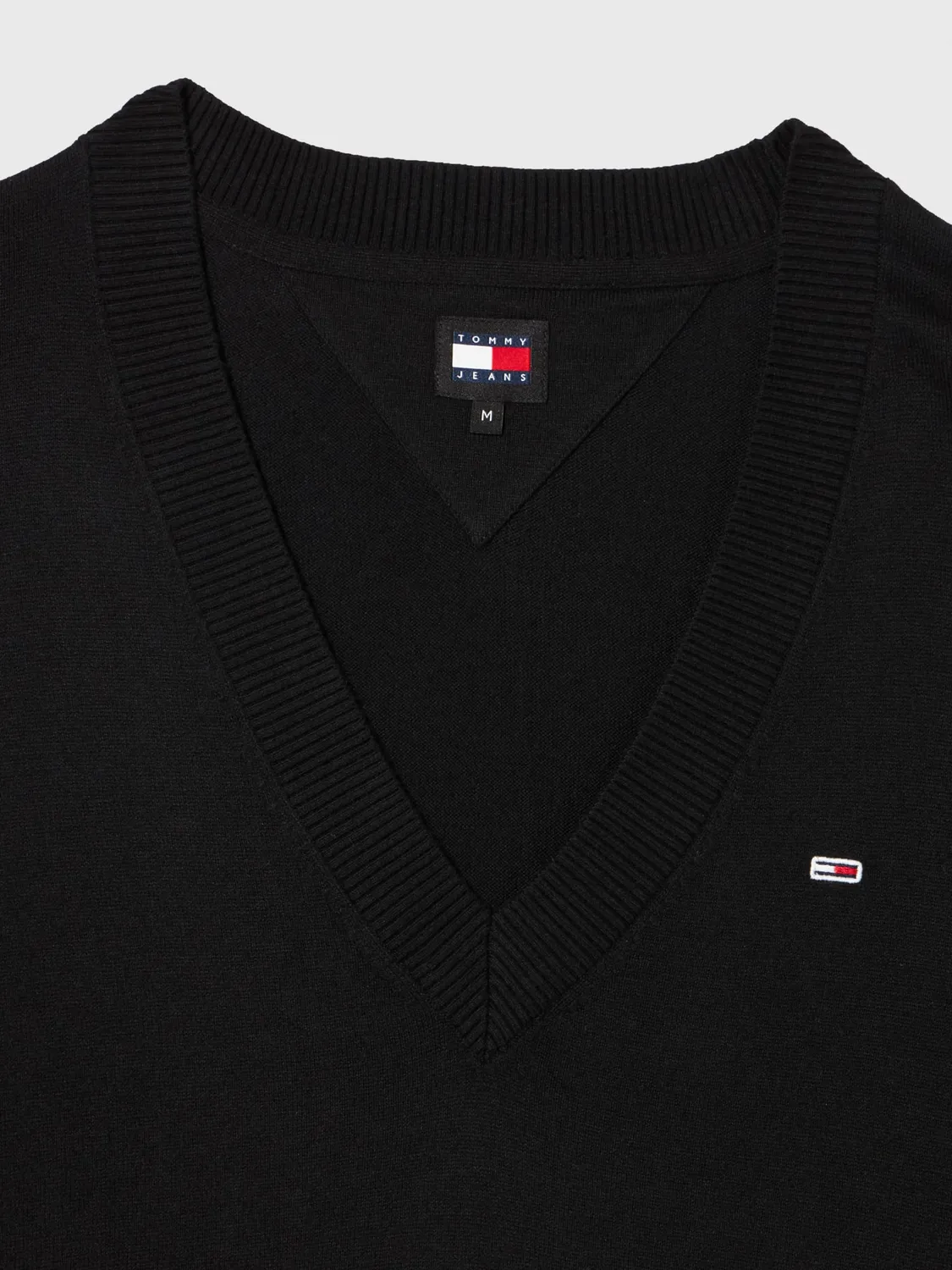 Tommy Jeans Damen Pullover 6XL Schwarz Übergröße