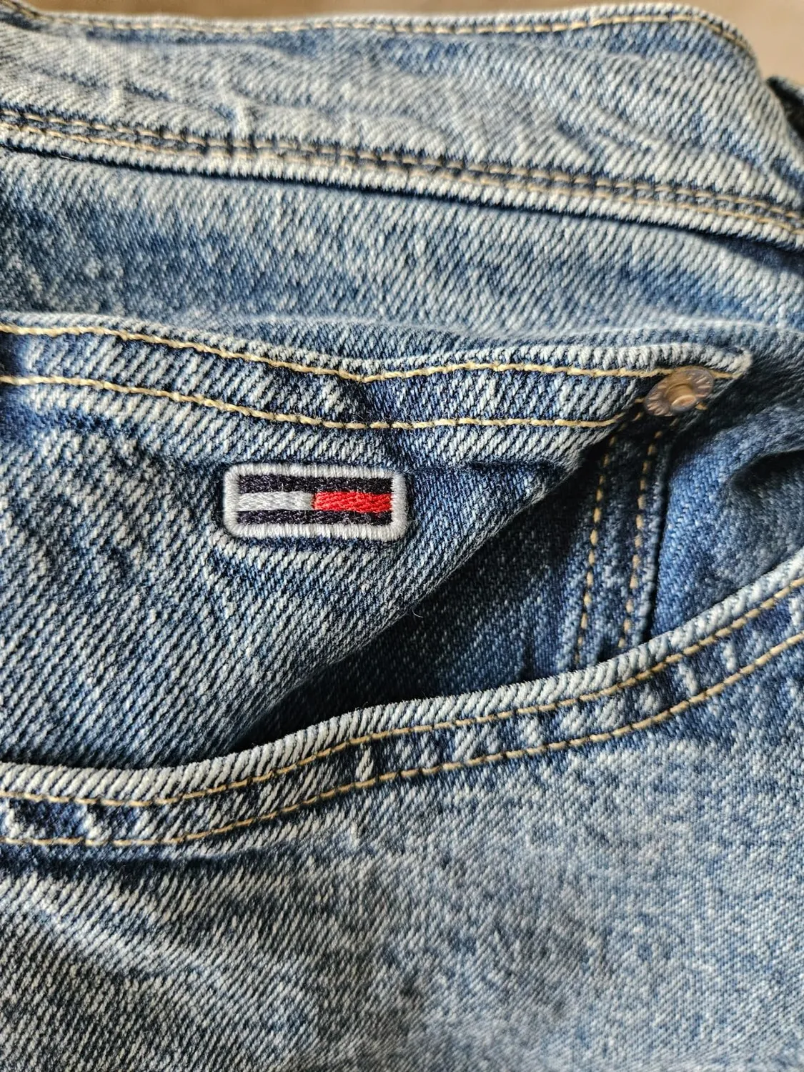 Tommy Jeans Ethan Straight Fit Jeans Hose Herren