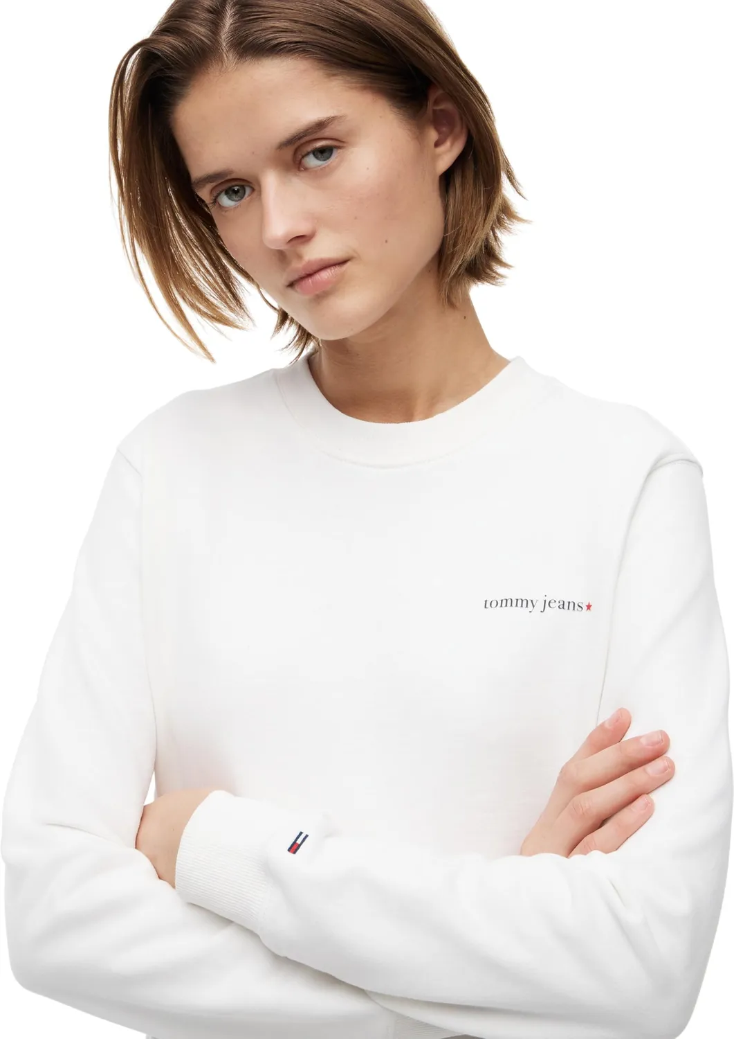 Tommy Jeans TJW ESS Logo DW0DW22829 Sweatshirt Damen