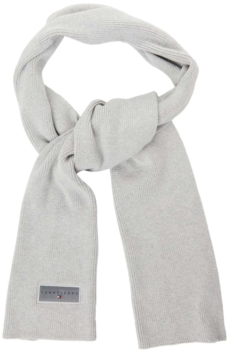 Tommy Jeans Linear Strickschal Damen Grau meliert