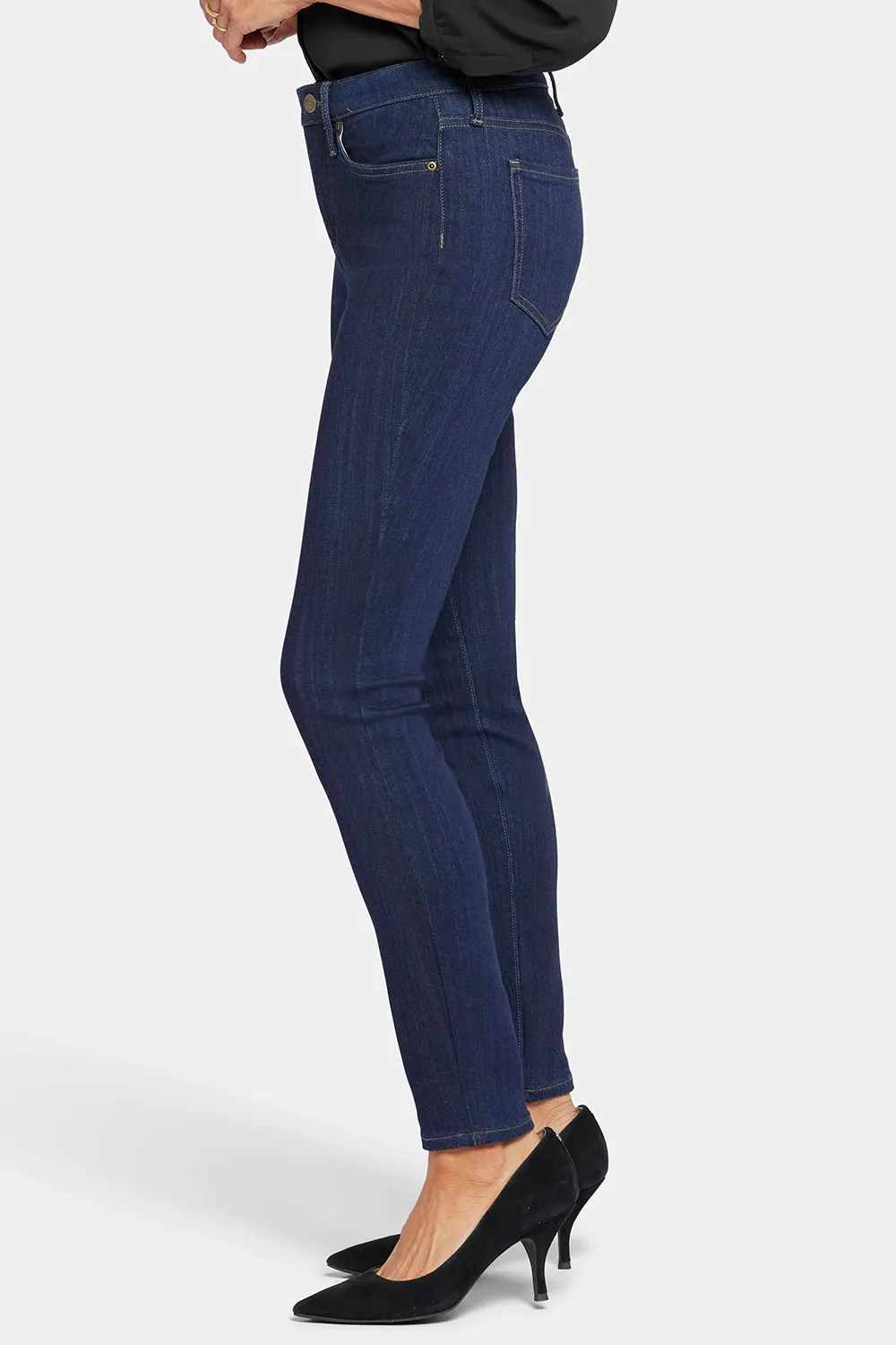 NYDJ Ami Skinny Jeans Mabel Blau Sure Stretch Denim