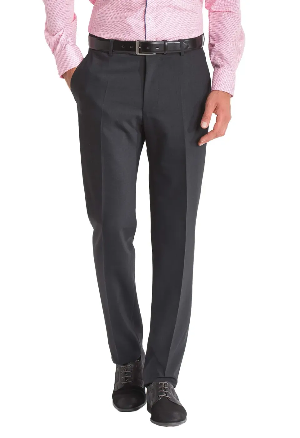 Aubi Modern Fit 188 Businesshose Herren Schwarz Gr. 50