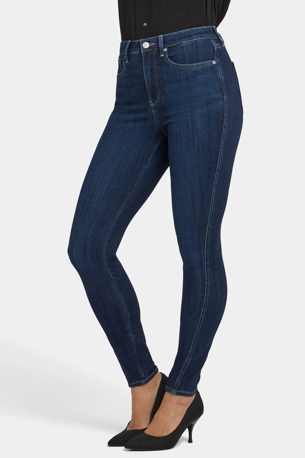 NYDJ Ami Skinny Jeans Midnight Breeze Blau