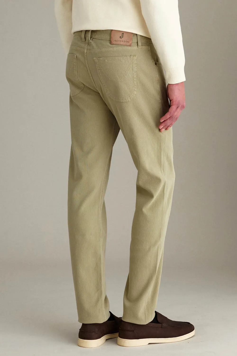 Jeckerson John Slim Fit Hose Sand Baumwolle