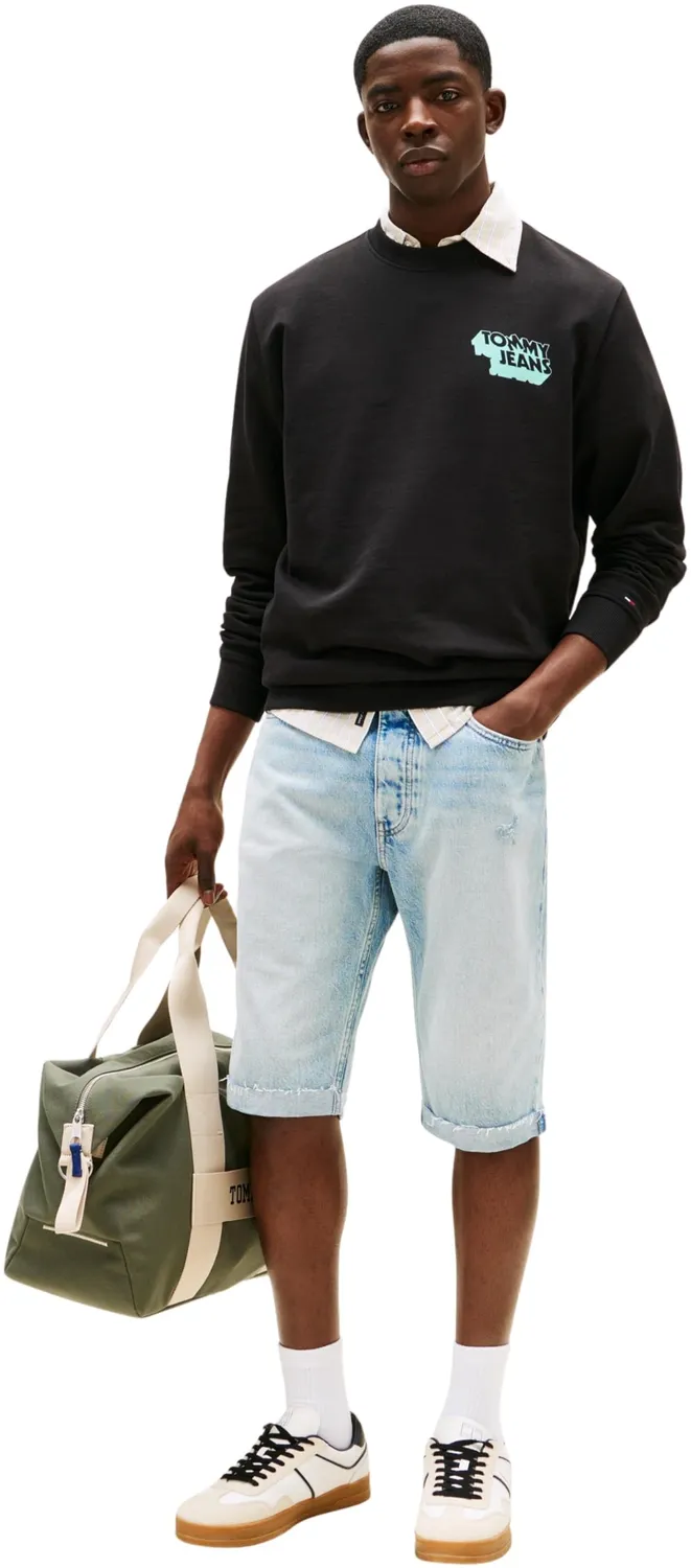 Tommy Jeans Stack Sweatshirt S mit Rundhals