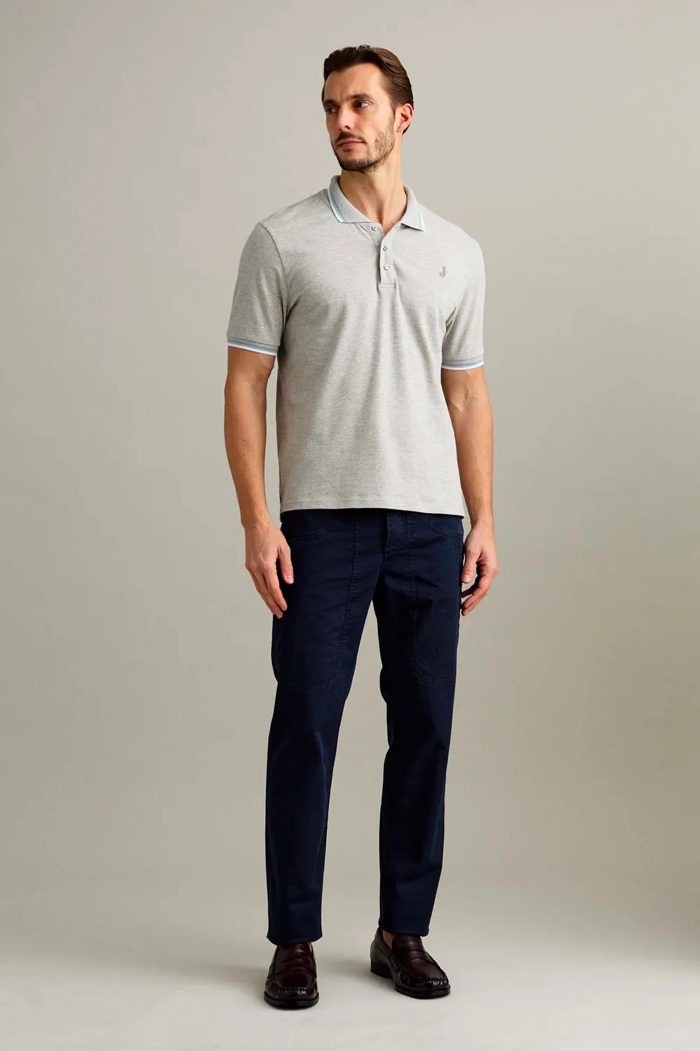 Jeckerson John Hose Slim Fit dunkelblau Herren