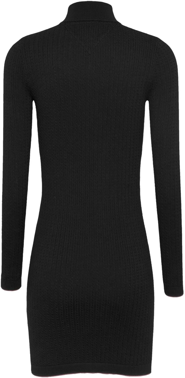 Tommy Jeans Pullover-Kleid 1/4 Zip Figurbetont S