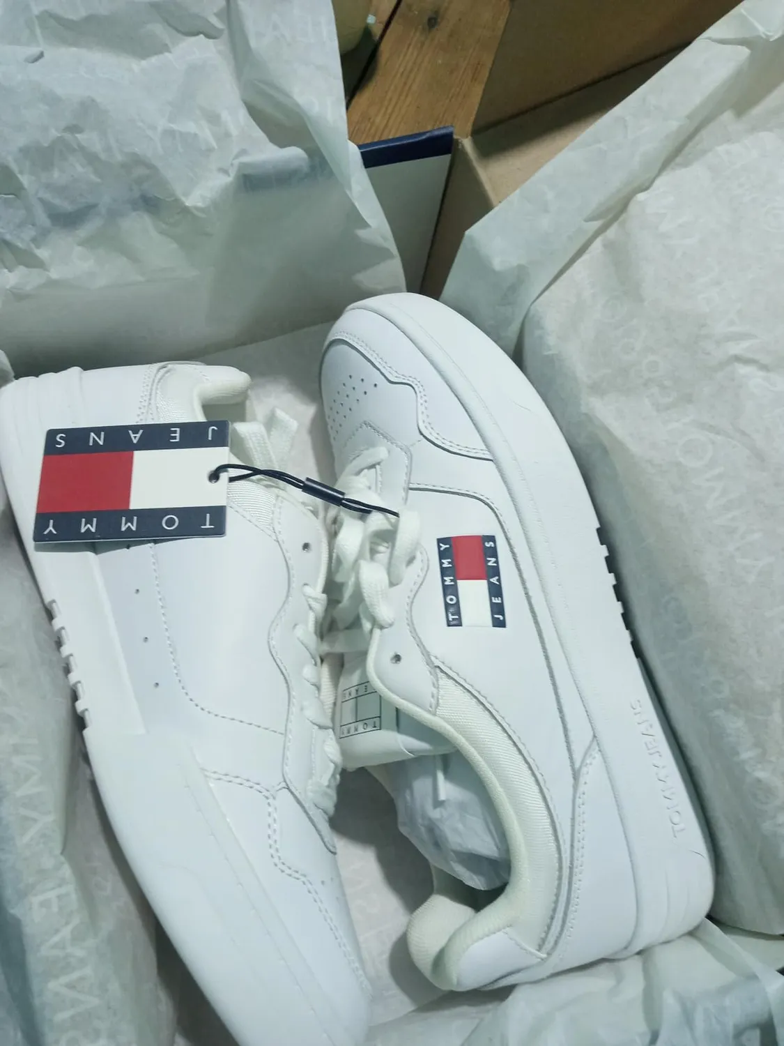 Tommy Jeans Essential Cupsole Sneaker Leder