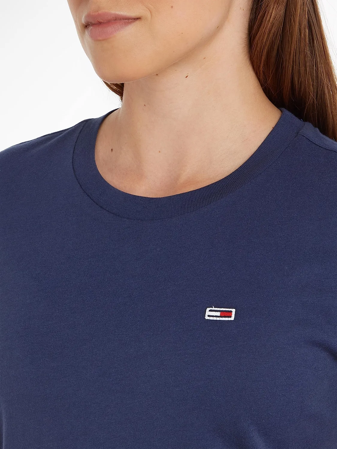 Tommy Jeans TJW Regular T-Shirt Damen Bio-Baumwolle