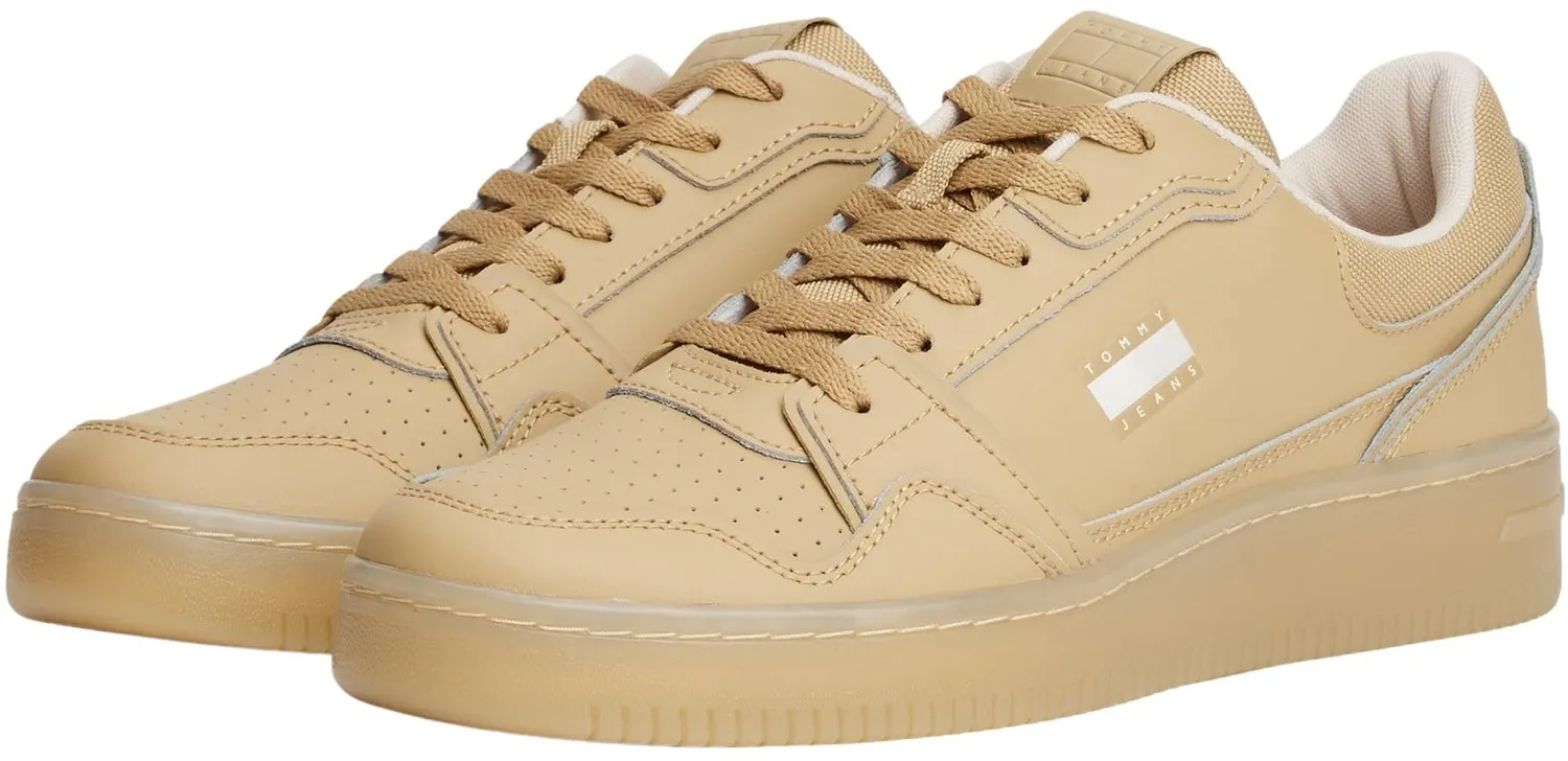 Tommy Jeans Cupsole Retro Sneaker Herren 44 low beige