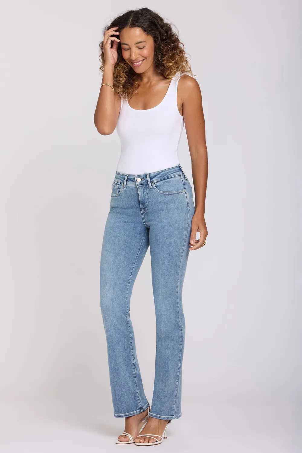NYDJ Barbara Bootcut Jeans Haley mit Stretch