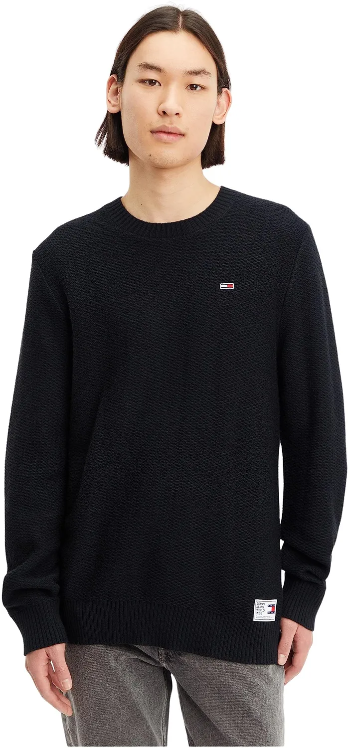 Tommy Jeans TJM Reg Structured Pullover Herren S