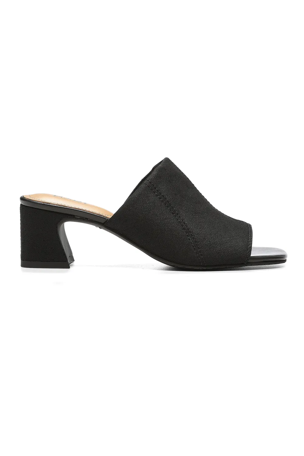 NYDJ Gwen Stretch Mules Black Denim schwarz