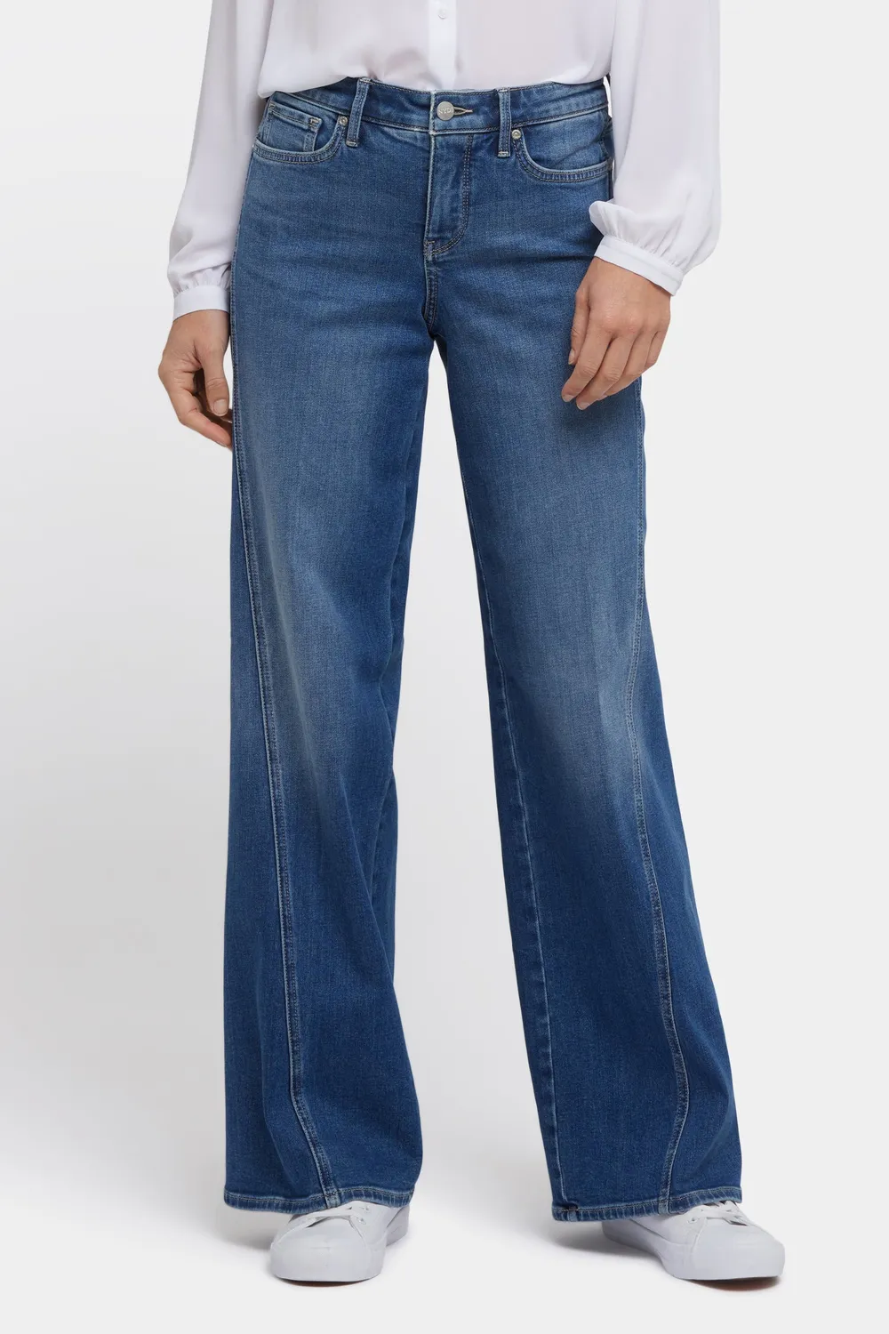 NYDJ Teresa Wide Leg Jeans Romantic Indigo Damen