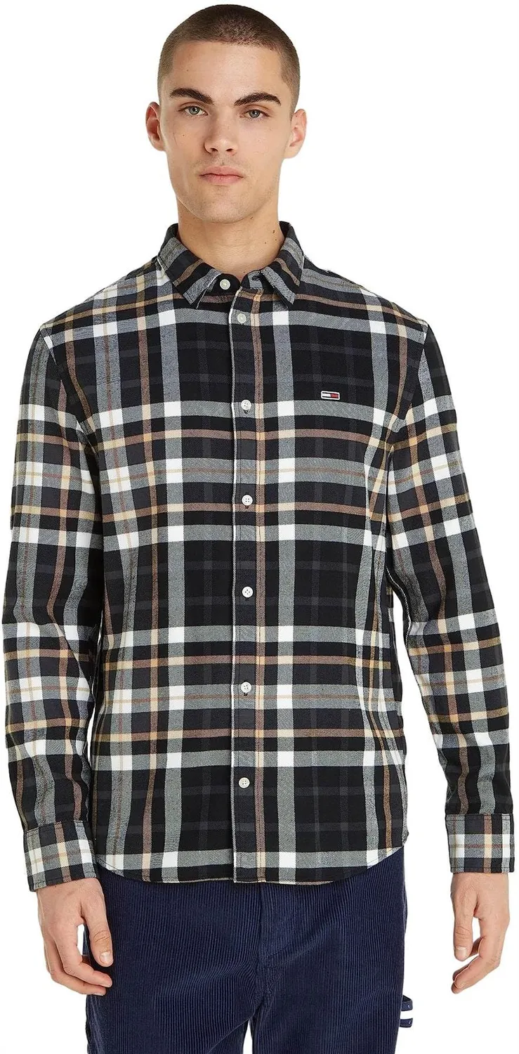 Tommy Jeans TJM Essential Check Shirt Hemd XXL Karo