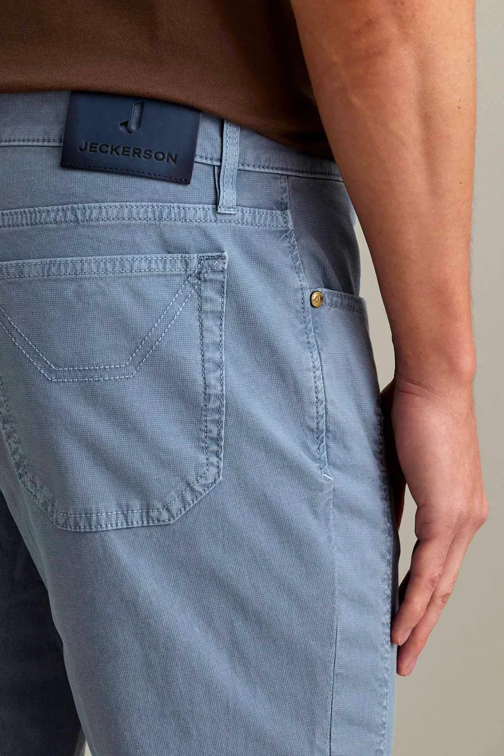 Jeckerson John Toppa Slim Hose staubblau
