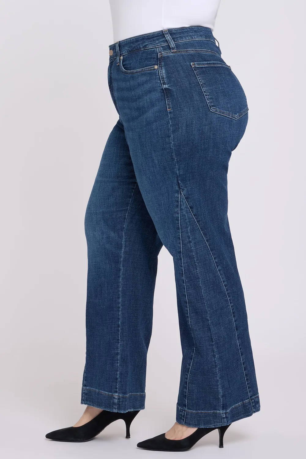 NYDJ Teresa Wide Leg Jeans Sunset Villa Plus
