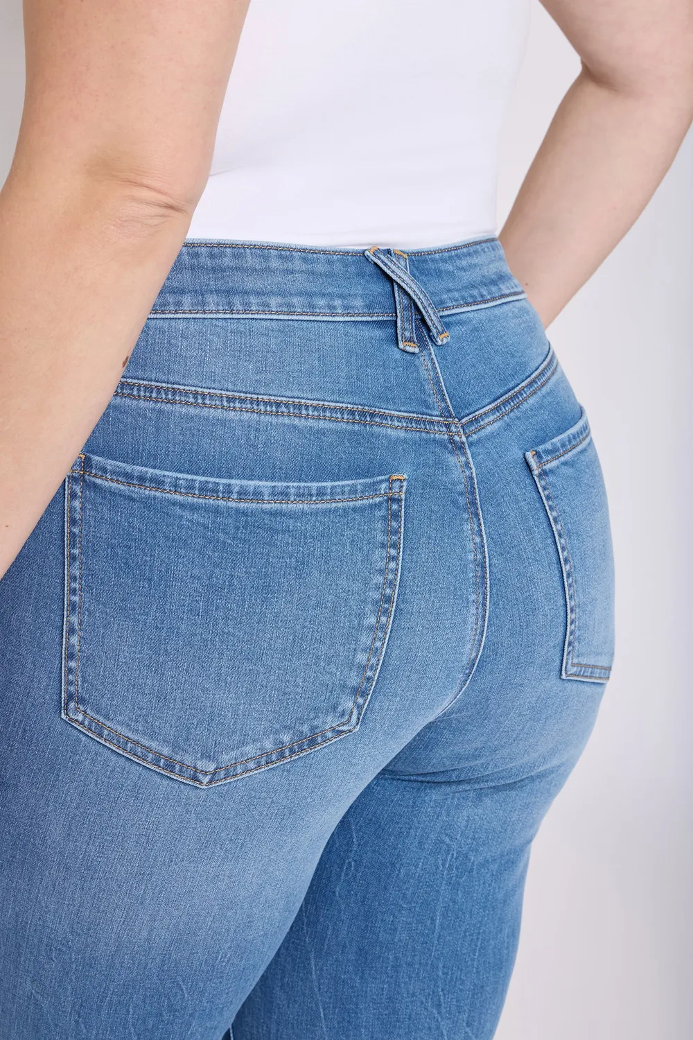 NYDJ Sheri Slim Straight Plus Jeans Pacifica schmal