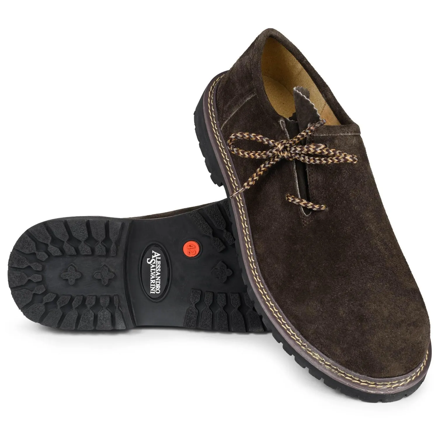 Alessandro Salvarini AS453 Haferlschuhe 45 EU Leder