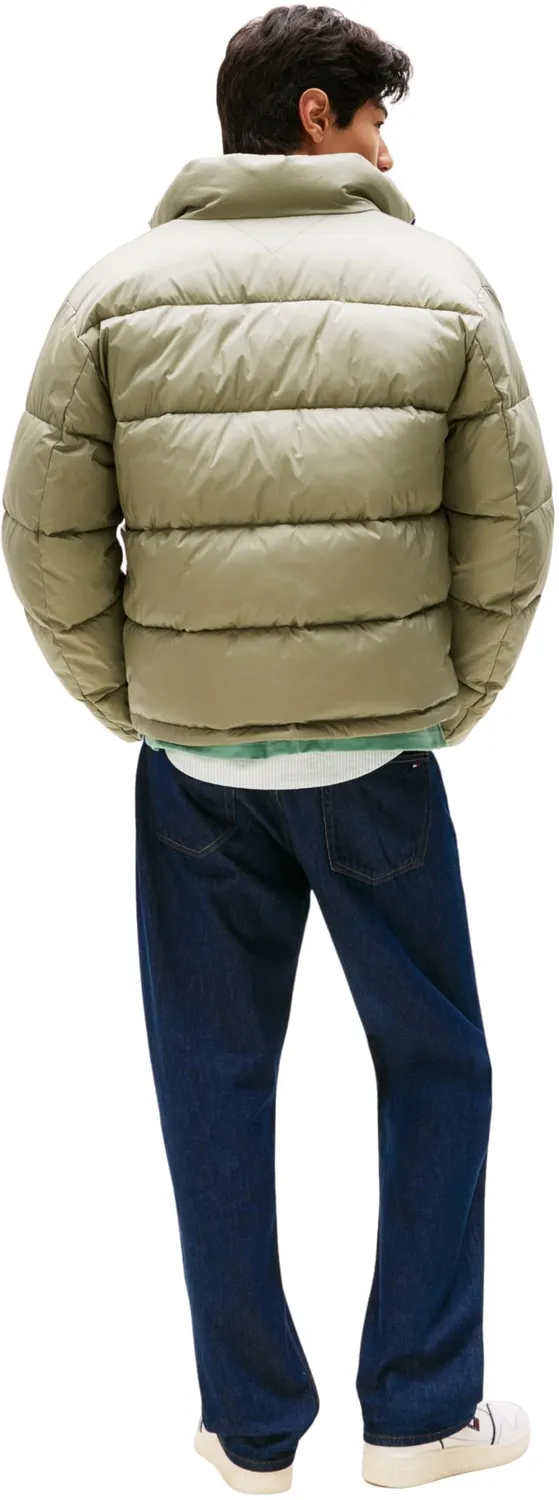 Tommy Jeans Vail Pufferjacke Herren Blau Stehkragen Winter