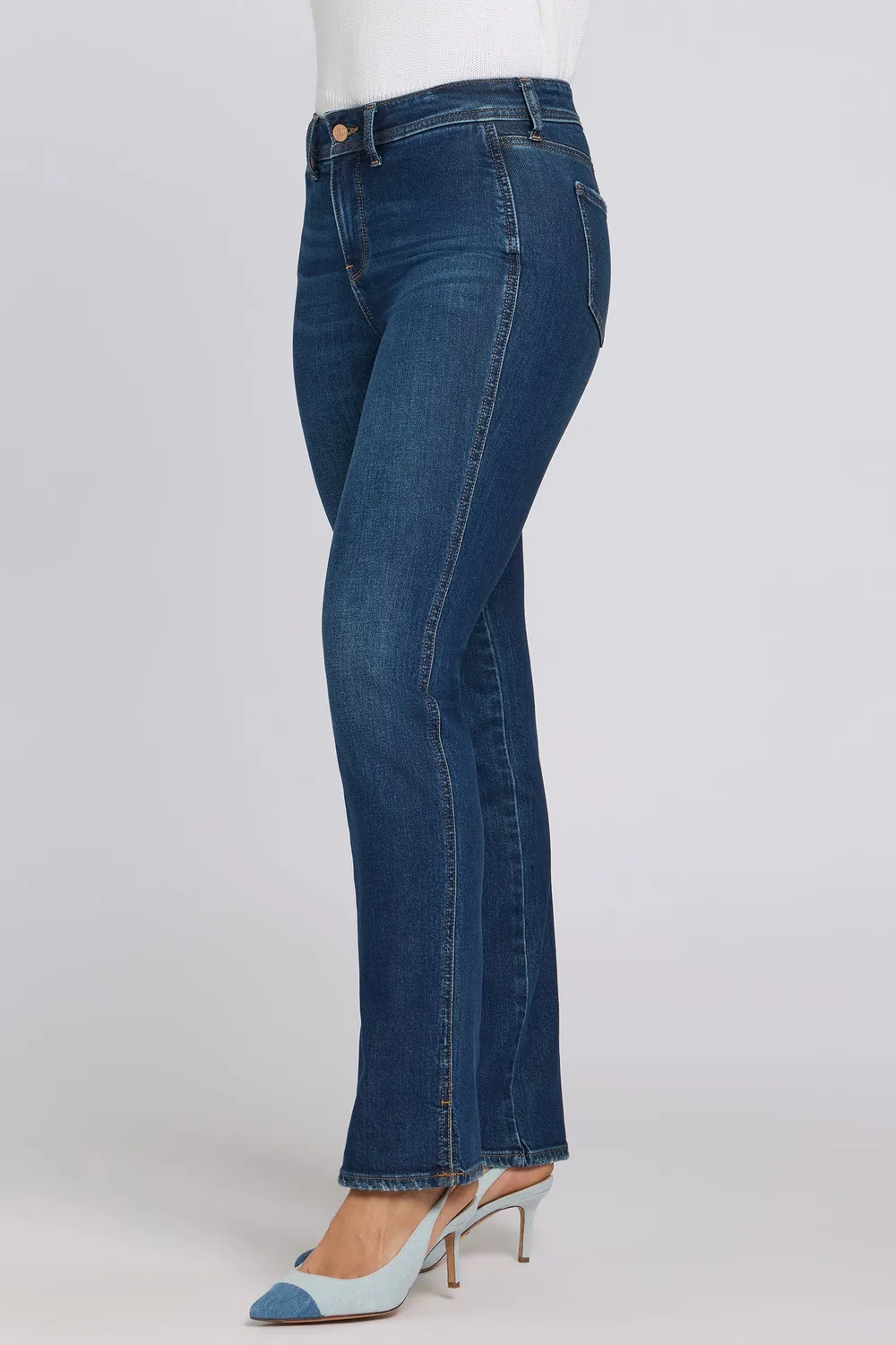 NYDJ Marilyn Straight Jeans Sunset Villa Indigo