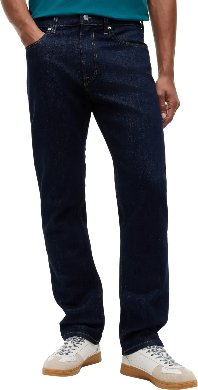 Tommy Jeans Herren Straight Jeans 36W/34L dunkel
