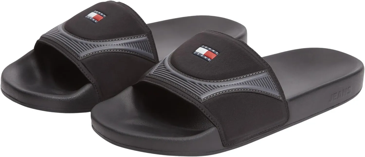 Tommy Jeans Seasonal Pool Slide EM0EM01742 Slides Herren Gummi