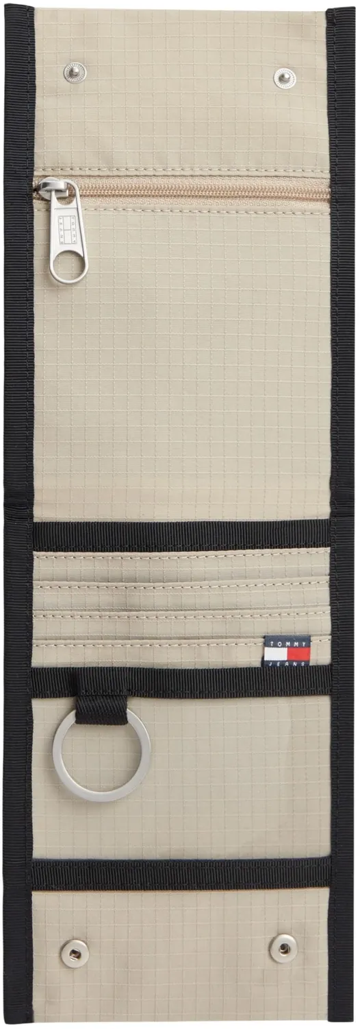 Tommy Jeans Daily Ripstop Geldbeutel beige Trifold