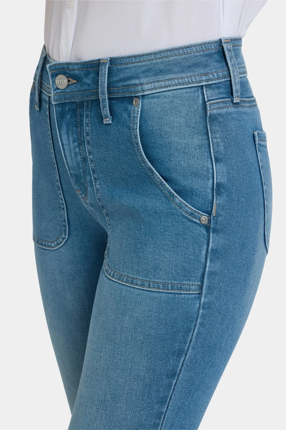 NYDJ Barbara Bootcut Jeans Avenue Blue bootcut