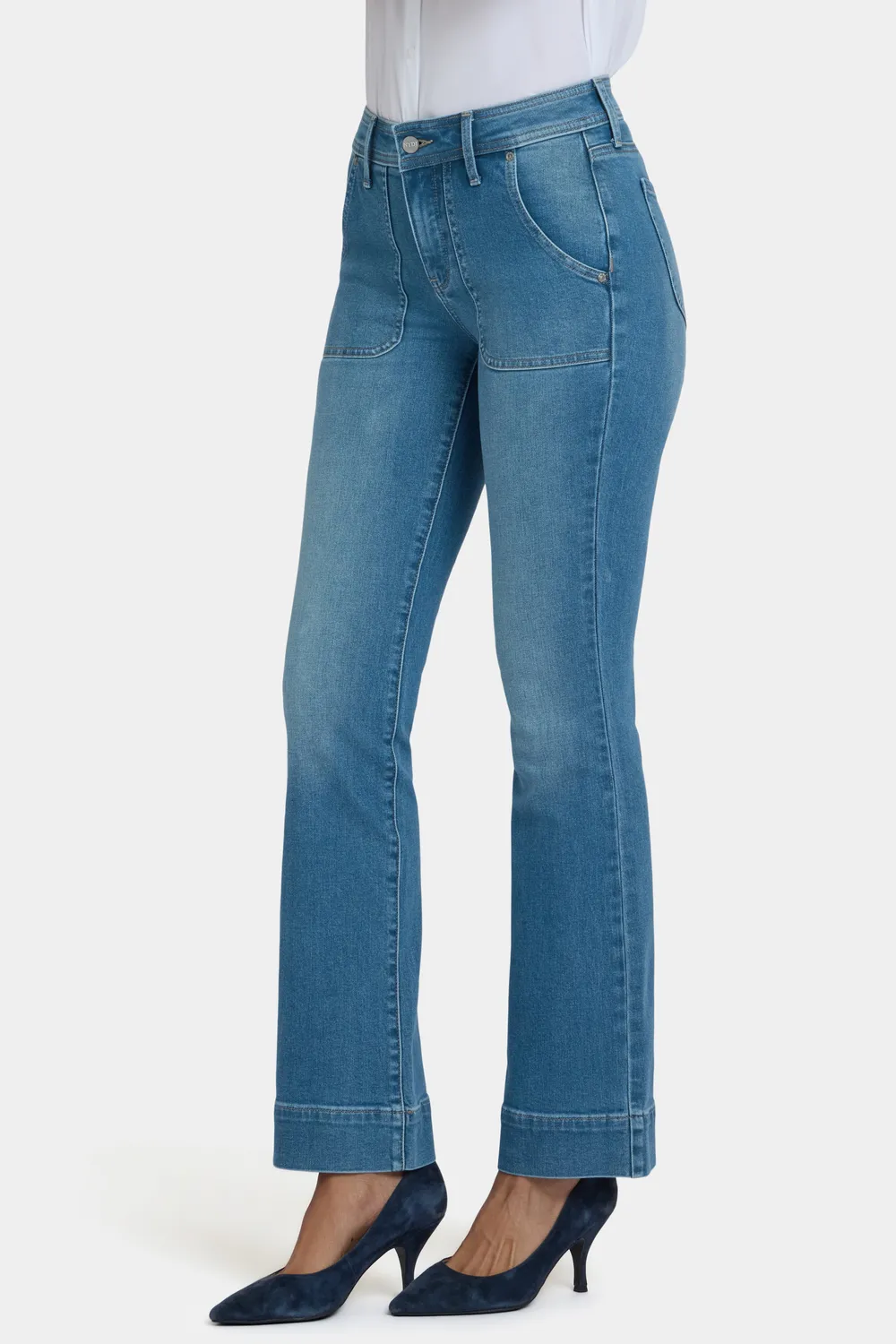NYDJ Barbara Bootcut Jeans Avenue Blue bootcut