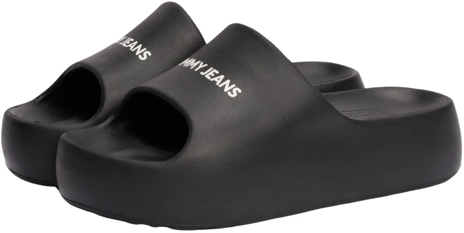 Tommy Jeans Flatform Pool Slide Badeschlappen Plateau Gummi
