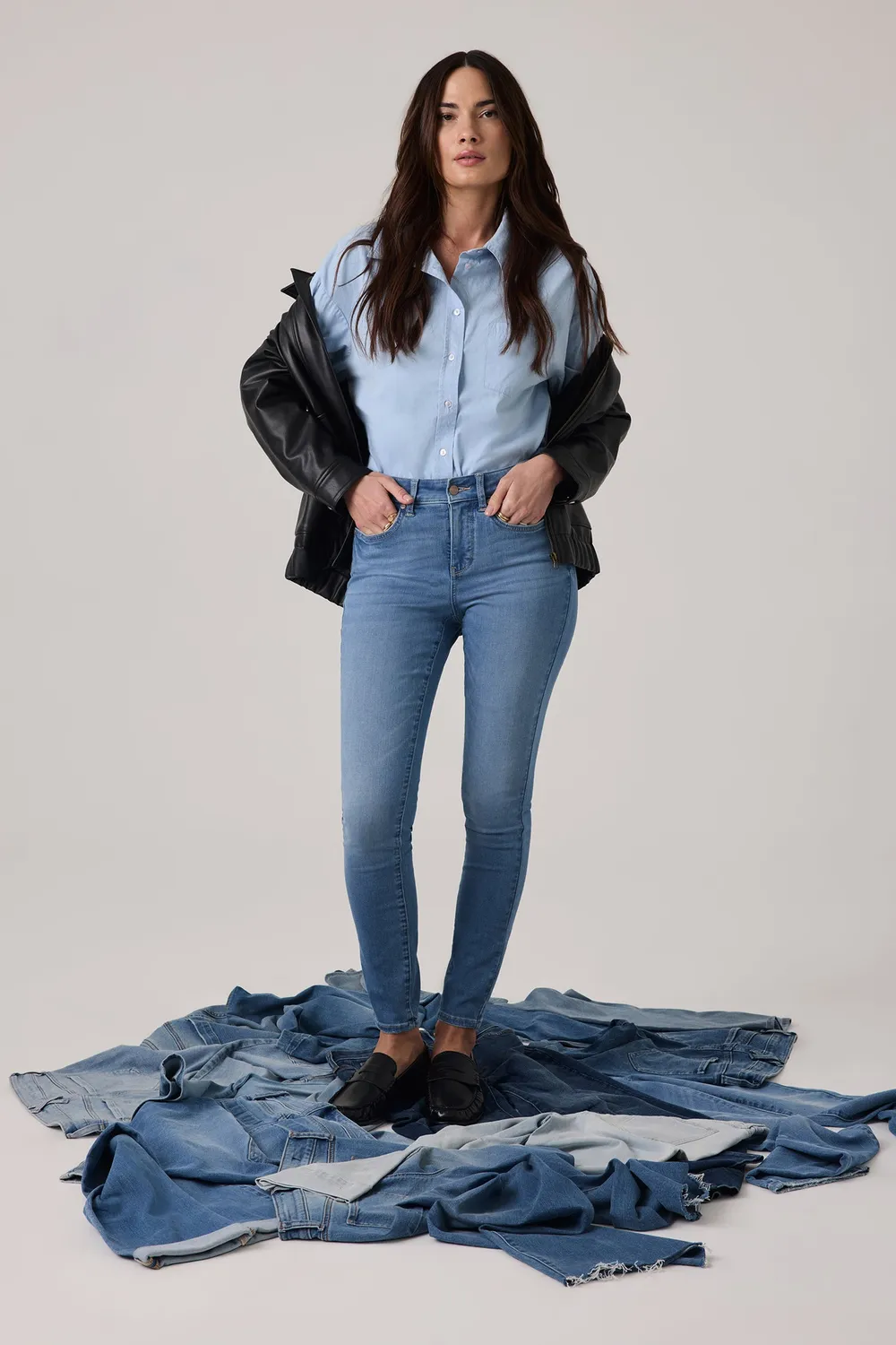 NYDJ Ami Skinny Jeans Vista Lakes Sure Stretch